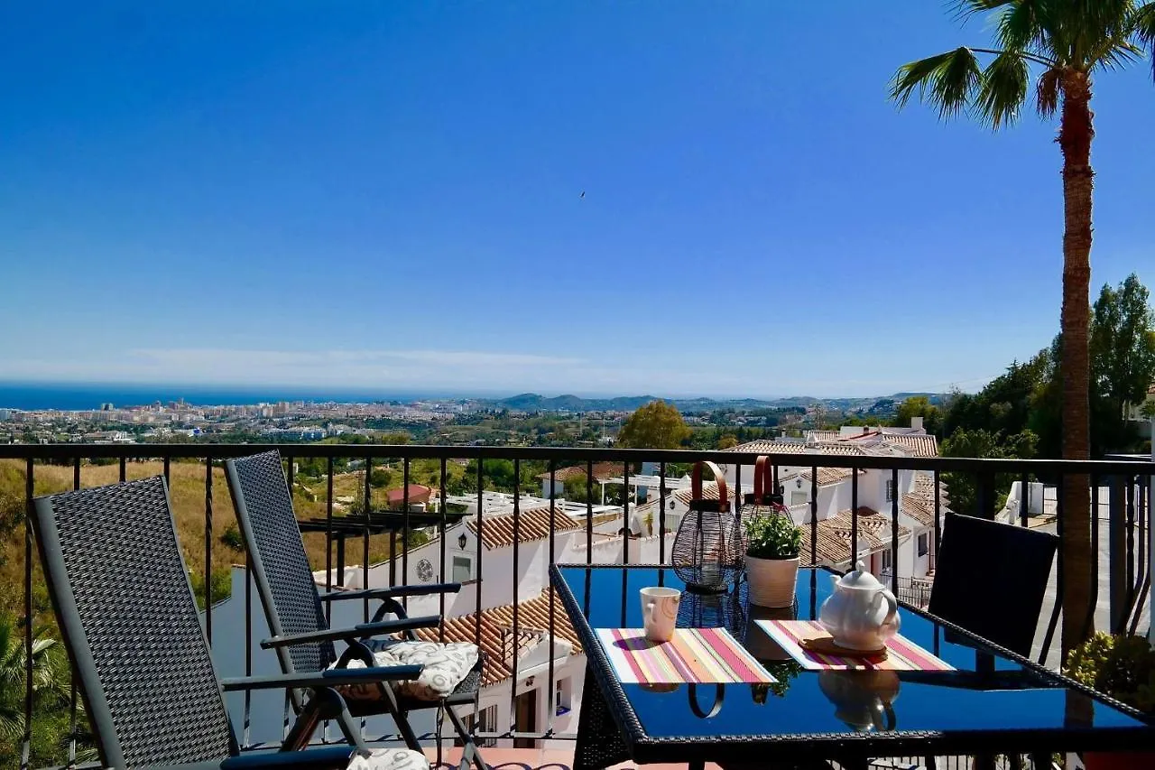 Amazing Sea Views Duplex Apartment With Garden, El Porton De Mijas